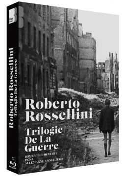 Roberto Rosselini - La trilogie de la guerre : Rome, ville ouverte + Païsa + Allemagne, année zéro