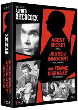 3 films de Alfred Hitchcock : Agent Secret + Jeune et innocent + Une femme disparaît