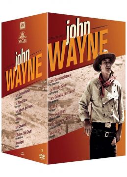 John Wayne : 7 films, 1 mythe : Comancheros + Le grand Sam + Les géants de l'Ouest + Alamo + Les cavaliers + L'ombre d'un géant + Brannigan