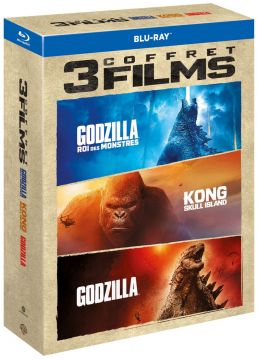 Godzilla + Godzilla : Roi des monstres + Kong : Skull Island