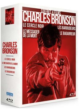 Charles Bronson - Coffret 4 films : Le Cercle noir + Le Messager de la mort + Les Baroudeurs + Le Bagarreur
