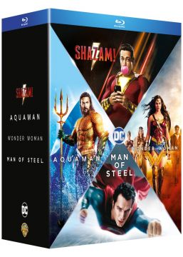 Origin Stories - Man of Steel + Wonder Woman + Aquaman + Shazam!