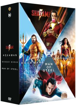 Origin Stories - Man of Steel + Wonder Woman + Aquaman + Shazam!