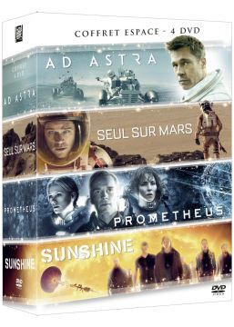 Ad Astra + Seul sur Mars + Prometheus + Sunshine - Coffret 4 films