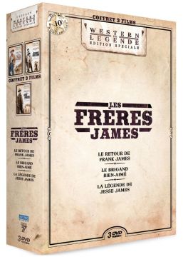 Les Frères James : Le Retour de Frank James + Le Brigand bien-aimé + La Légende de Jesse James
