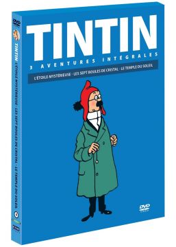 Tintin - 3 aventures - Vol. 4 : 7 boules de Cristal + Le Temple du soleil + L'Etoile mystérieuse