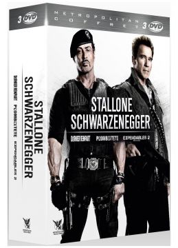 Stallone - Schwarzenegger : Du plomb dans la tête + Le Dernier rempart + Expendables 2 - Unité spéciale