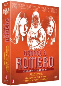 George A. Romero - Cinéaste visionnaire : The Crazies (La Nuit des fous vivants) + Season of the Witch + There's Always Vanilla