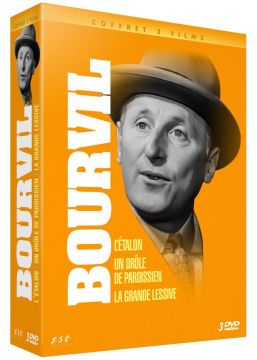 Bourvil : L'Etalon + Un Drôle de paroissien + La Grande lessive (!)