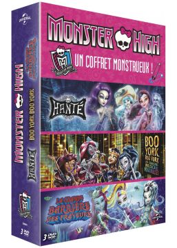 Monster High - Coffret : Boo York + Hanté + La grande barrière des frayeurs