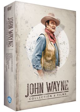 John Wayne - 6 films : La prisonnière du désert + Chisum + Rio Bravo + Voleurs de trains + Le fils du désert + Les cordes de la potence