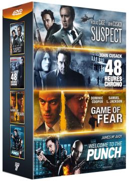 Stars de l'action : Game of Fear + 48 heures chrono + Suspect + Welcome to the Punch